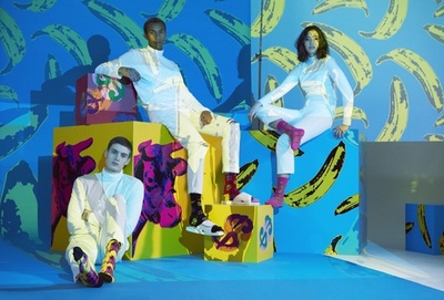 「ハッピーソックス」アンディ・ウォーホルとコラボソックス