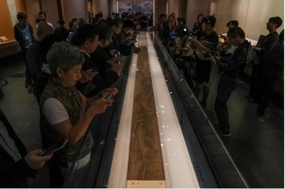 中国の国宝級名画「清明上河図」13年ぶりに公開展示　故宮博物院100周年特別展で