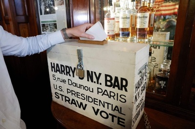 米大統領選、驚異的な的中率 「欧州最古」のカクテルバー