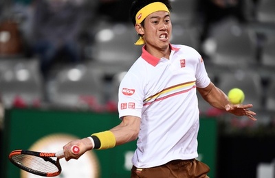 錦織がイタリア国際準々決勝進出、今季初8強のジョコと対戦へ