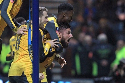 ジルーがまたも劇的ゴール、アーセナルが逆転でFA杯4回戦へ