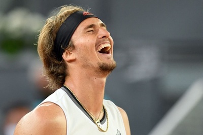 ズベレフが2度目のマドリードOP優勝 ベレッティーニに逆転勝ち