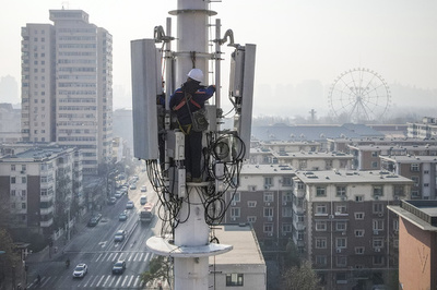 中国の5G基地局が71万局に 世界最大ネットワーク