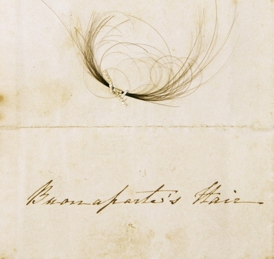 ナポレオンの髪の毛？1万3000キロ離れた豪シドニーで発見