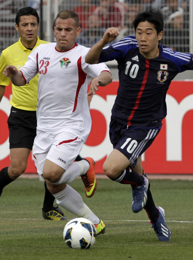 日本、ヨルダンに敗れ出場権獲得は持ち越し W杯アジア最終予選