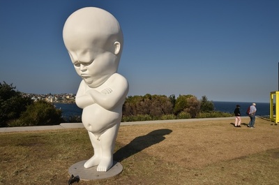 【今日の1枚】海と空の間に物憂い顔