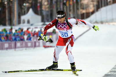 井佐、男子20キロメートル個人で84位 ソチ五輪