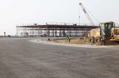 初開催迫るサウジGPは「時間との闘い」 サーキット建設中