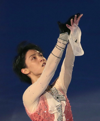 羽生ら出場選手がエキシビションに登場、エリック・ボンパール杯