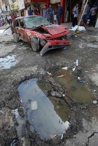 バグダッドで同時爆発、49人死亡 08年以来最悪の治安状況