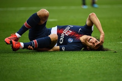 PSG、ボルドーに勝利もカヴァーニ負傷 マンU戦へ暗雲