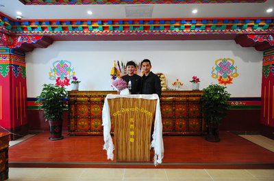 「あなたを愛している」の日、チベット・ラサで結婚ラッシュ