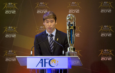 宮間が2年連続アジア年間最優秀女子選手に選出