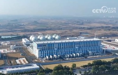中国湖北省の300MW級圧縮空気エネルギー貯蔵発電所、放電モードに切り替え