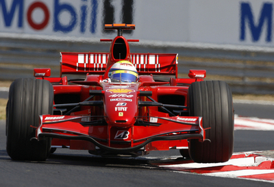 マッサ ハンガリーGPフリー走行1回目で2番手タイムを記録