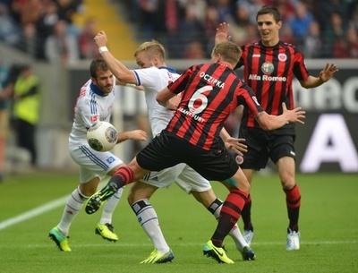 ハンブルガーSV、新指揮官の初陣でフランクフルトとドロー