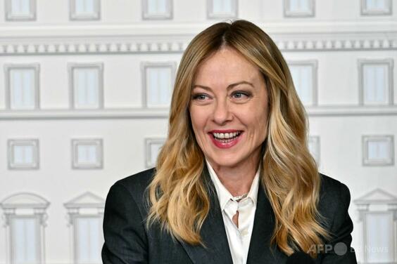 ロシアTV司会者、メローニ氏を「ファシストの子」などと侮辱 伊外務省がロ大使呼び出し抗議