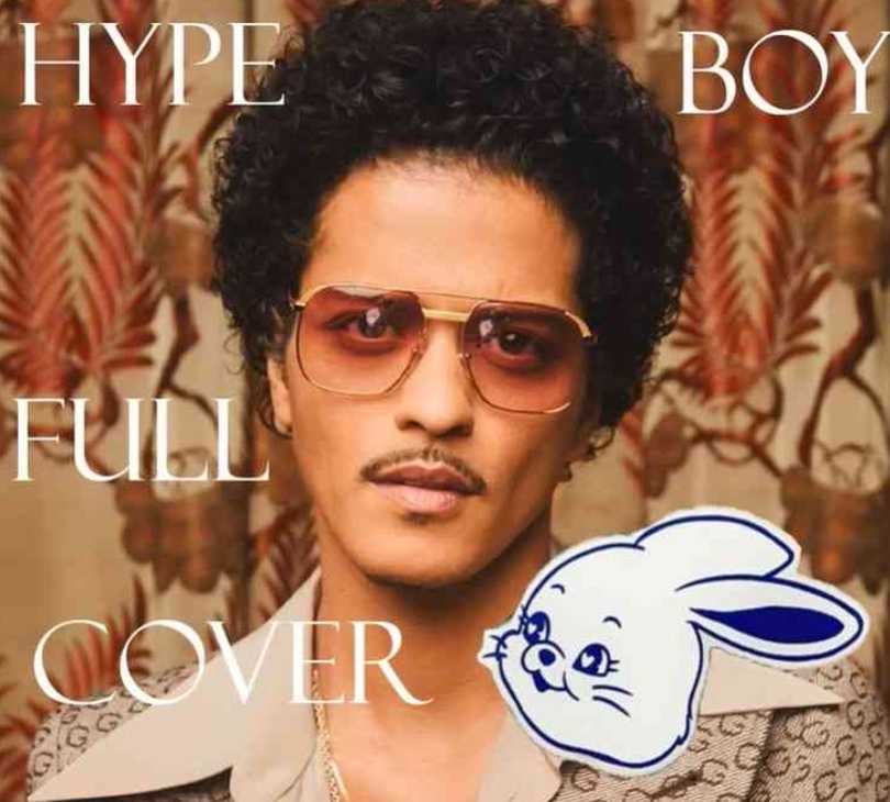 ユーチューブチャンネル「Who Am I Ai Cover」の「HypeBoy-BrunoMars（Original by Newjeans）（AICOVER）」動画サムネイル