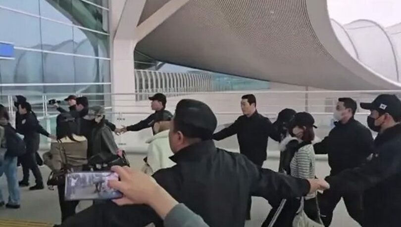 オンラインコミュニティに投稿された画像(c)news1