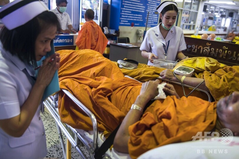 メタボに苦しむタイの僧侶、半数近くが肥満とのデータも