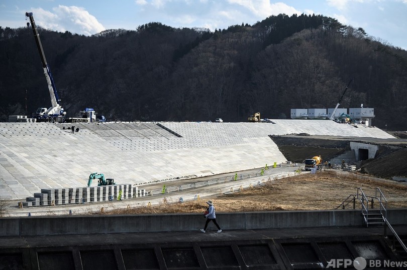 そびえ立つ防潮堤 東日本大震災から10年 写真31枚 国際ニュース Afpbb News