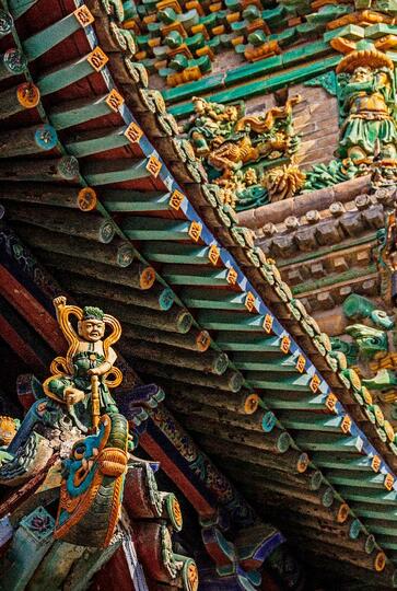 広勝寺の飛虹塔 瑠璃装飾の美を今に伝える 山西省 写真16枚 国際ニュース Afpbb News