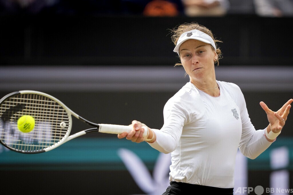 サムソノワがリベマOP優勝 ダブルヘッダー制す 写真2枚 国際ニュース:AFPBB News