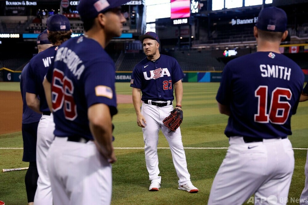 米国が準々決勝進出、トラウトの活躍でコロンビアに辛勝 Wbc 写真2枚 国際ニュース：afpbb News