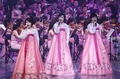 韓国・江陵で行われた北朝鮮の「三池淵管弦楽団」による公演の様子（2018年2月8日撮影）。(c)AFP PHOTO / POOL / KIM HONG-JI