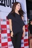 韓国・ソウルで行われた、映画『ミス・ワイフ』のVIP試写会に臨む、歌手で女優のオム・ジョンファ（2015年8月5日撮影）。(c)STARNEWS