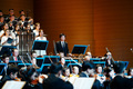 交響曲「空海」初演の様子（2023年8月1日撮影）。(c)Xinhua News
