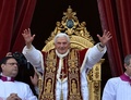 前ローマ教皇ベネディクト16世（2012年12月25日撮影）。(c)Vincenzo PINTO / AFP