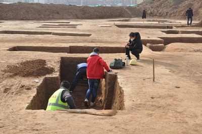戦国時代後期の秦人墓２３７基を発見 中国・咸陽市