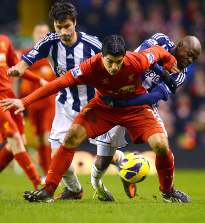 リバプールがWBAに敗戦、ジェラードのPK失敗響く