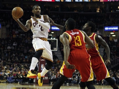 アービング38得点もキャブスがロケッツに敗れる