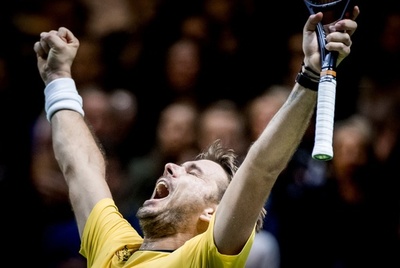 ワウリンカが錦織撃破、けが乗り越え1年半ぶり決勝進出「ほっとする」 