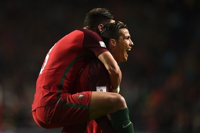 ロナウドが代表通算70得点、ポルトガル快勝 W杯欧州予選