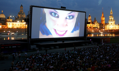 ドレスデン「エルベ河畔の映画の夕べ」