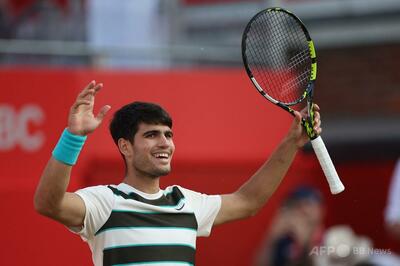 アルカラス、3時間超えの激闘制し8強 HSBC選手権