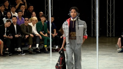 動画：新しいコントラスで魅せる「ランバン」18年春夏メンズ