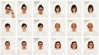 書体からデザインした眼鏡ブランド「TYPE」、第一弾は「Helvetica」と「Garamond」