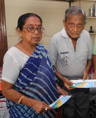 サッカーW杯観戦に情熱、インド人夫妻9大会目のブラジル