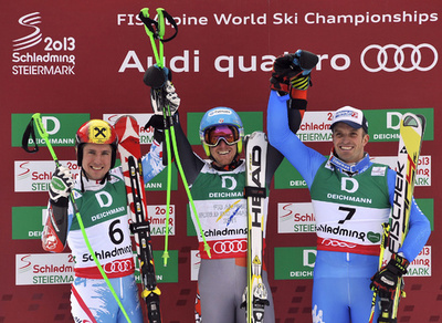 リゲティが男子大回転も制し3冠、アルペンスキー世界選手権