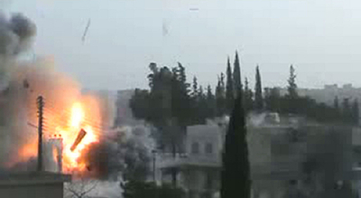 シリア政府軍がイドリブ制圧、反体制派は撤退 活動家