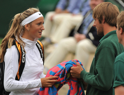 アザレンカ ブレモンの途中棄権で2回戦進出、ウィンブルドン選手権