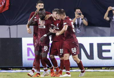 リバプールがICCでシティ下す、サラーとマネがそろい踏み