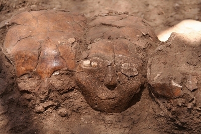 9000年前の人間の頭がい骨、ガリラヤ地方で発見