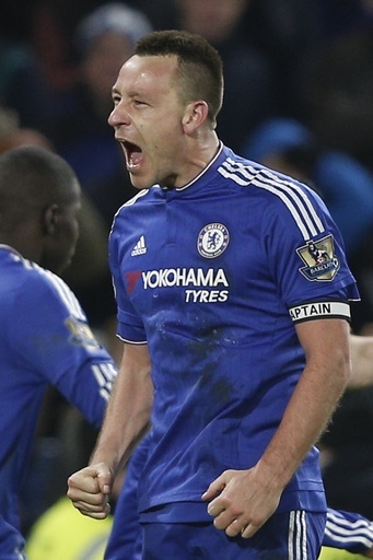 チェルシーがエバートンとドロー、テリーが同点弾でOGを帳消しに