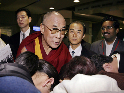 ダライ・ラマ14世が1年ぶりの来日