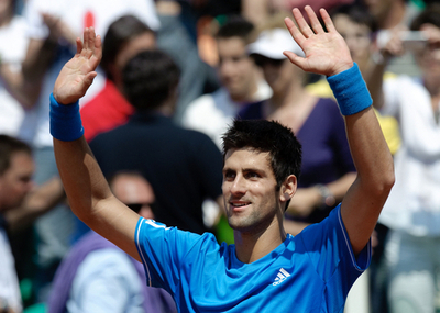 ジョコビッチ 準決勝進出、イタリア国際